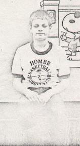 [Photo: Scott Harry, 4th Grade Portrait, Faded B&W]