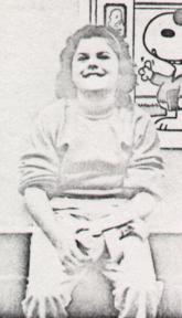 [Photo: Deborah Kessler, 4th Grade Portrait, Faded B&W]