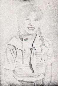 [Photo: Bobbi Moore, 4th Grade Portrait, Faded B&W]